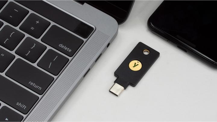 Actual product image Yubico YubiKey 5C NFC