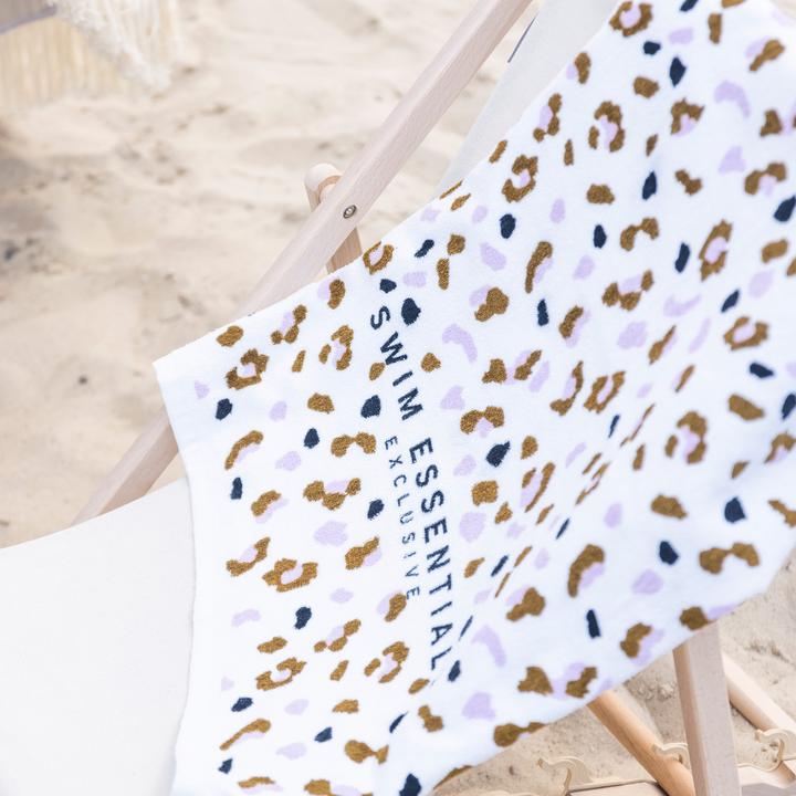Produktbild Swim Essentials Badetuch Kaki Leopard (135 x 65 cm)