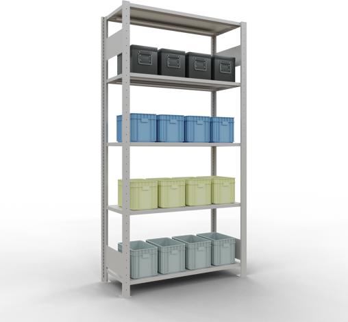 Actual product image Schulte Lagertechnik MULTIplus150 basic racking system with length ledgers