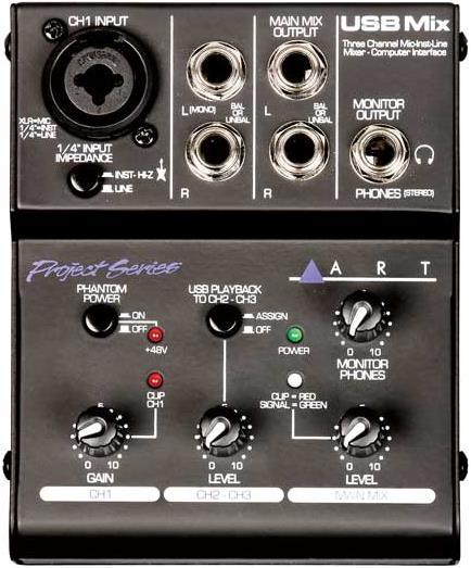 Immagine prodotto ART Mix USB (Mixer da studio e live)