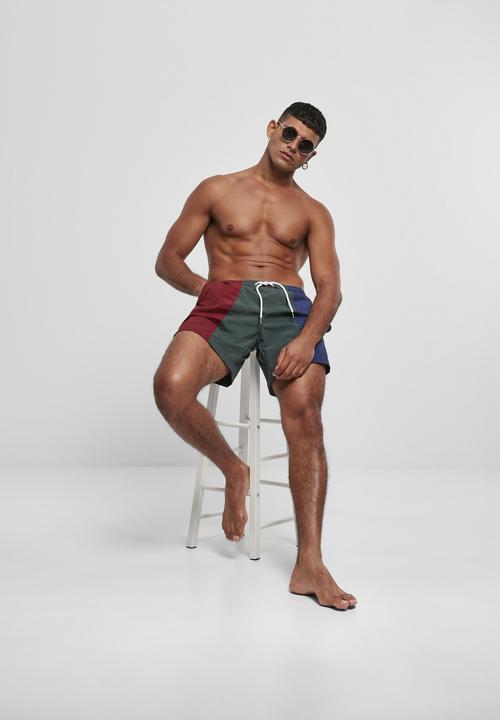 Actual product image Urban Classics 3-Tone Swim Shorts (M)
