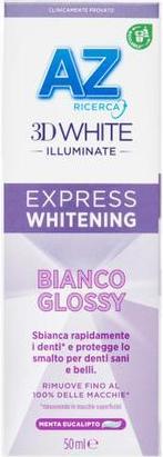 Label énergétique AZ 3D White Illuminate Express Whitening White Glossy Toothpaste 50ml (50 ml)