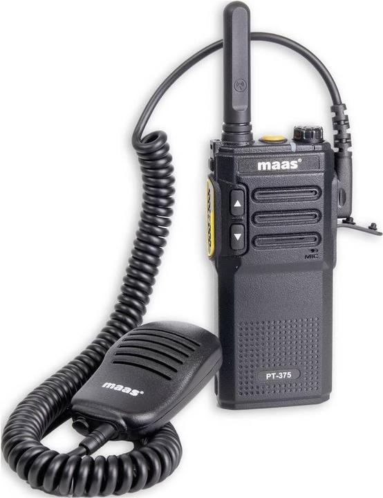 Productafbeelding Maas Elektronik Team-Set PT-375 KEP-360-K 150114 PMR-Handfunkgerät 10er Set