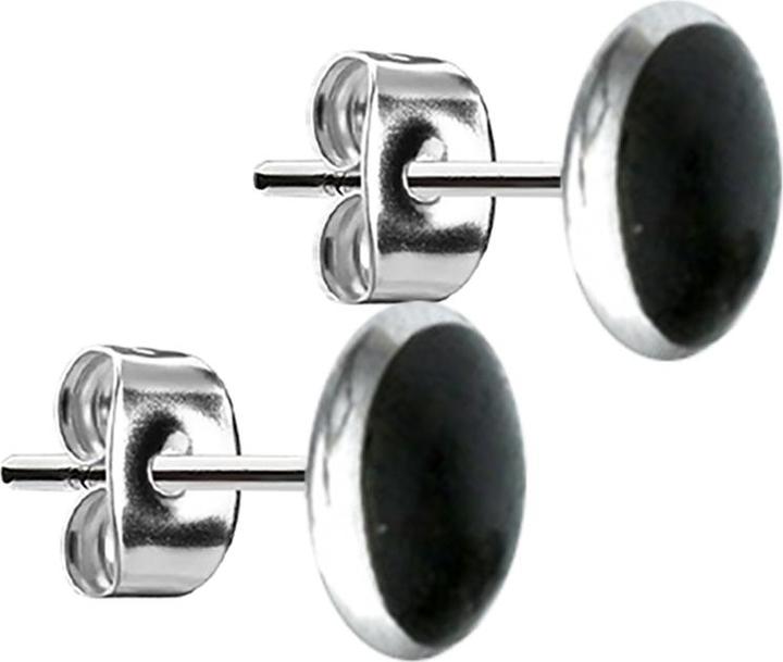 Immagine prodotto Star Piercing Orecchini a perno in argento in legno di Arang (Organico, Acciaio chirurgico 316L, senza ottone, Titanio)
