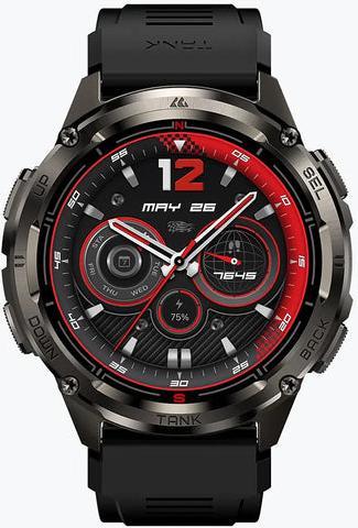 Actual product image Kospet Smartwatch Tank T3 Ultra 2 Schwarz (48 mm, WLAN only)