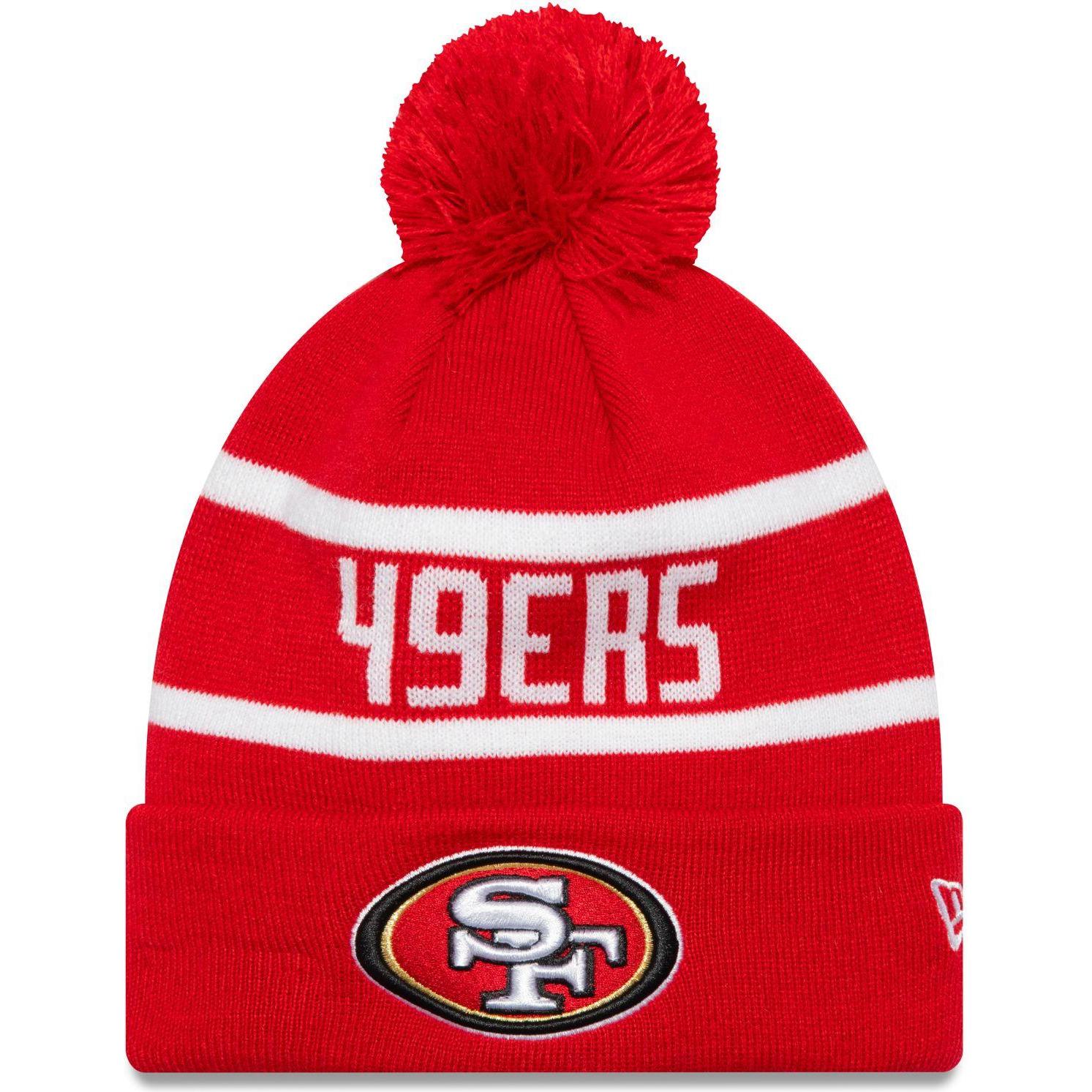 New Era, Herren, Mütze, NFL Winter Mütze - JAKE San Francisco 49ers, Rot