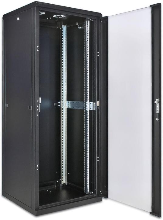 Wirewin Armoire réseau 19", noir (10.87 HE, Rack 19 pouces)