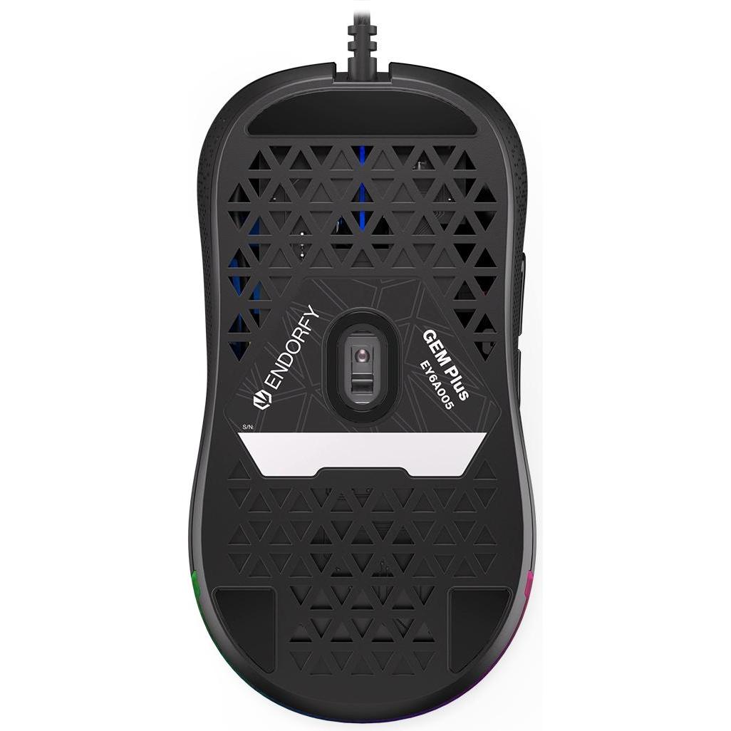 Thumbnail - Endorfy Mouse USB GEM Plus PAW3370 (Kabelgebunden), Maus, Schwarz