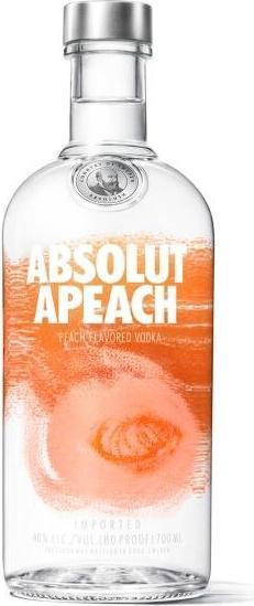 Actual product image Absolut Peach 38% Vol. 0,7l (1 x 70 cl)