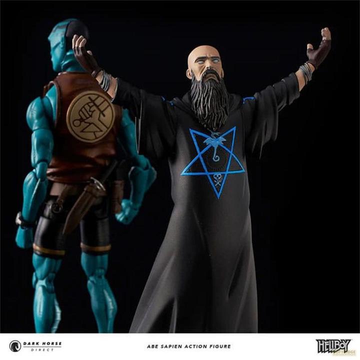 Actual product image Dark Horse Hellboy action figure 1/12 Abe Sapien 15 cm