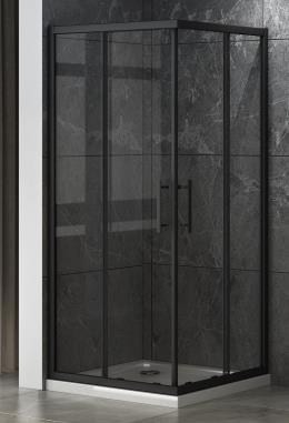 Image du produit Masterjero CABINE DE DOUCHE B-253B NOIR 90X90 NOTR (90 cm, 90 cm)