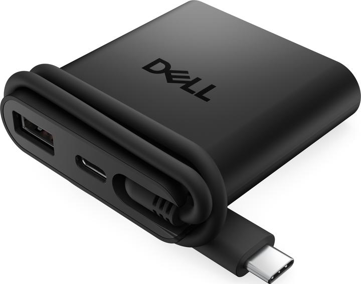 Actual product image Dell Pro 4-in-1 USB-C Travel Hub-DA225 (USB-C, 4 Ports)