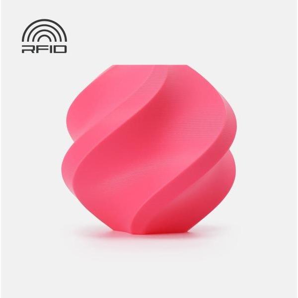 Bambu Lab - PLA Basic Refill - Hot Pink - 1.75mm (PLA, 1.75 mm, Pink), 3D Filament, Pink