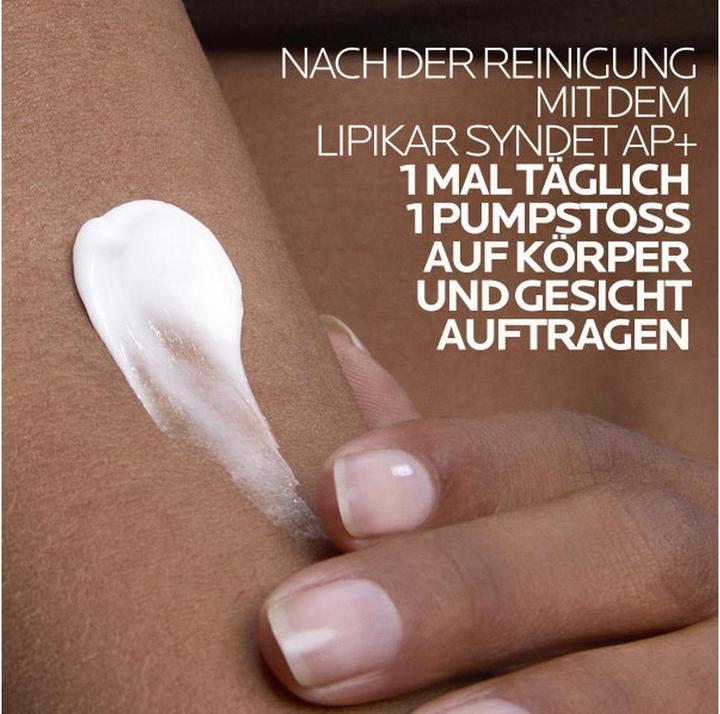 Produktbild La Roche Posay LIPIKAR Baume AP+M: Beruhigende Bodylotion für trockene und zu Neurodermitis neigende Haut (Körpercreme, 200 ml)