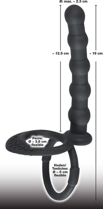 Produktbild Black Velvets Cock & Ball Ring (4.70 cm)