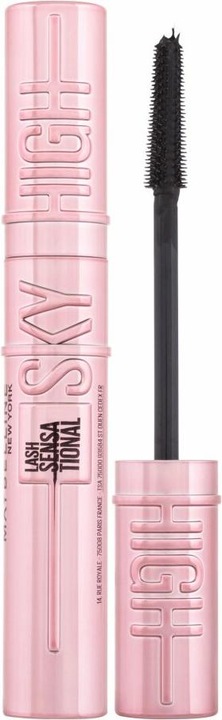 Actual product image Maybelline New York Lash Sensational Sky High (01 Very Black)