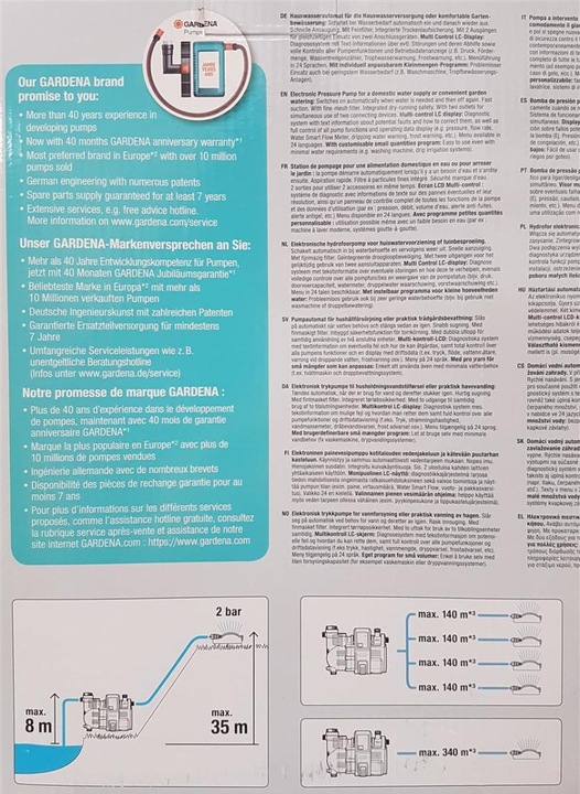 Produktbild Gardena Hauswasserautomat (Hauswasserpumpe)