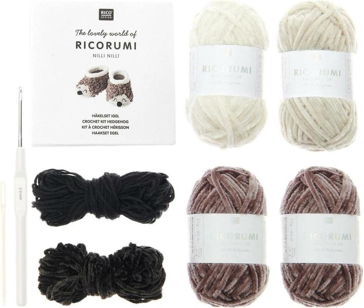Image du produit Rico Design Kit de crochet "Baby Booties" de Ricorumi