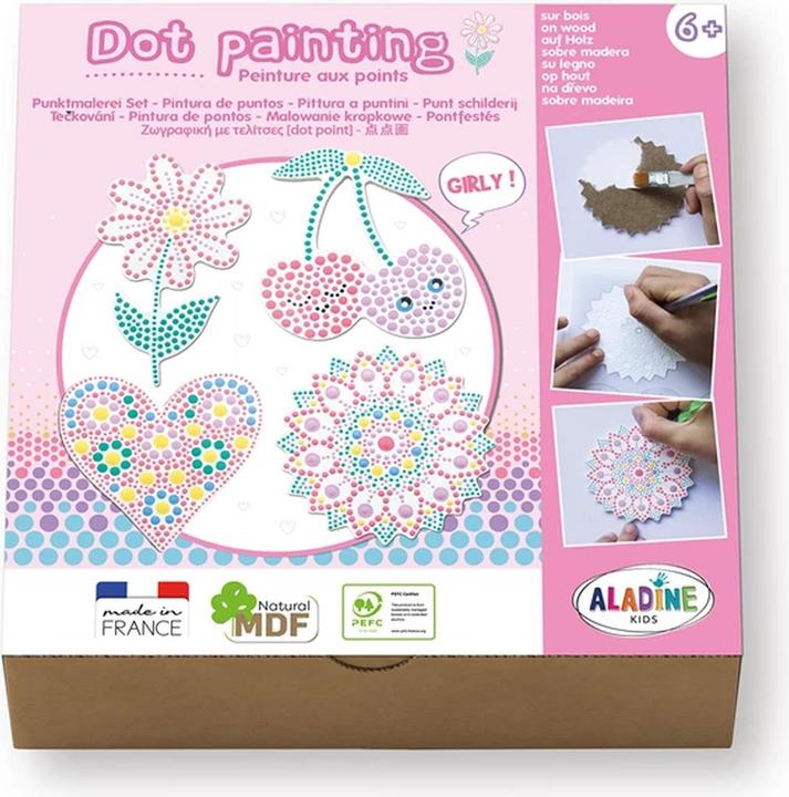 Produktbild Aladine Punktmalerei Set Girly