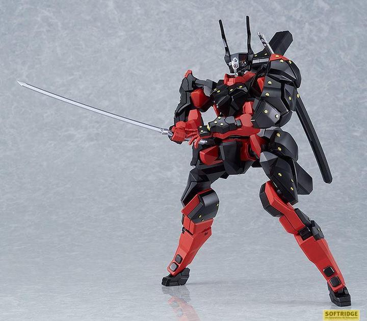 Actual product image Good Smile Company Kuromukuro figurine Moderoid Plastic Model Kit Kuromukuro 15 cm