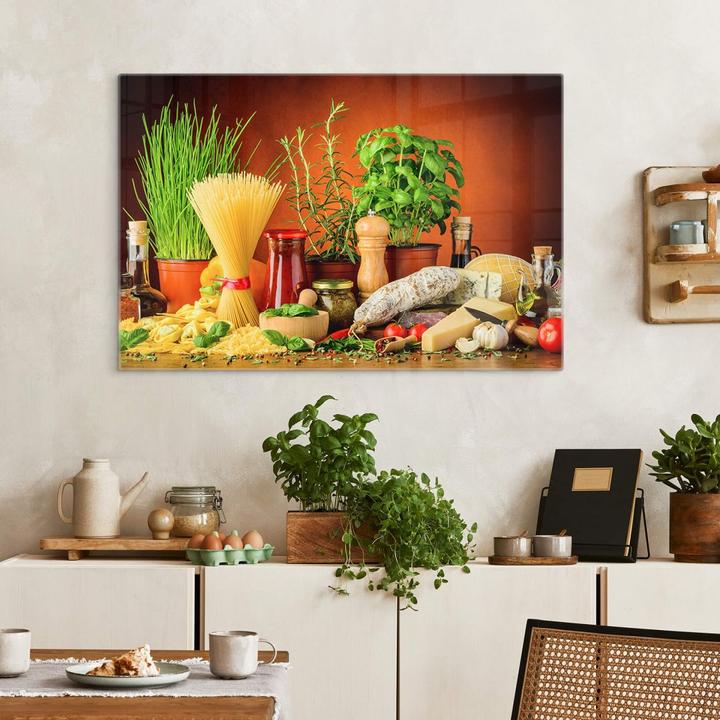 Image du produit Trenddeko Cuisine italienne (60 x 40 cm)