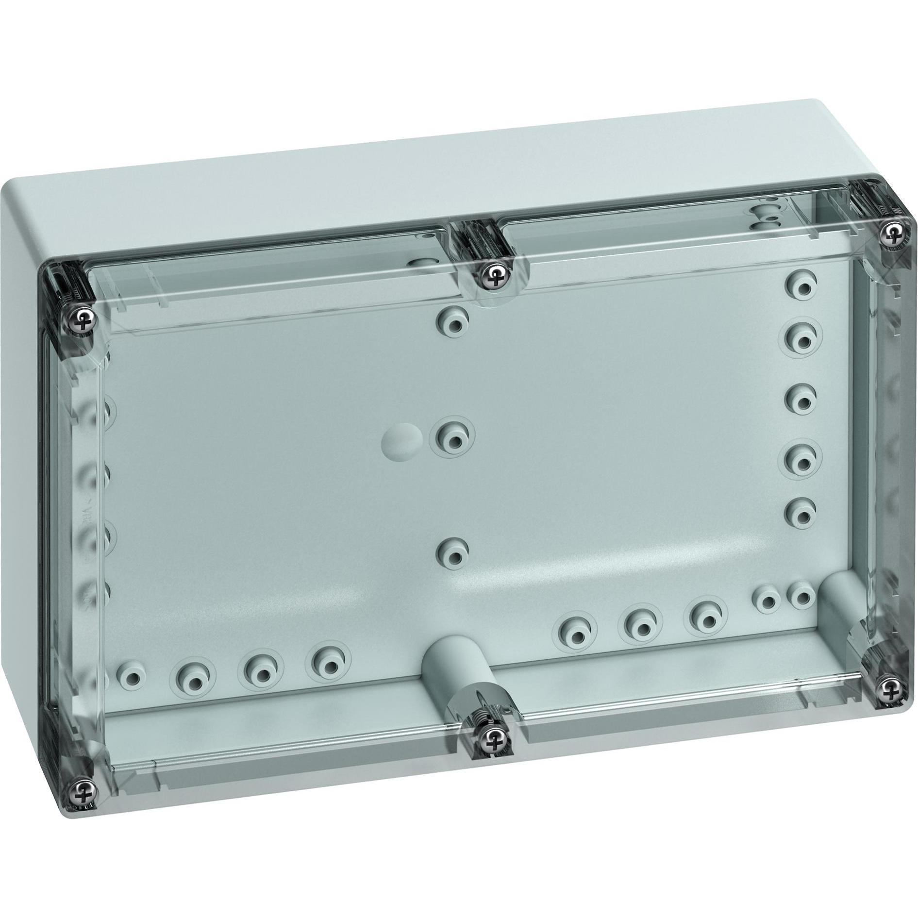 Spelsberg TG IP67 enclosure, ABS, clear lid (Gehäuse), Elektronikzubehör + Gehäuse, Transparent