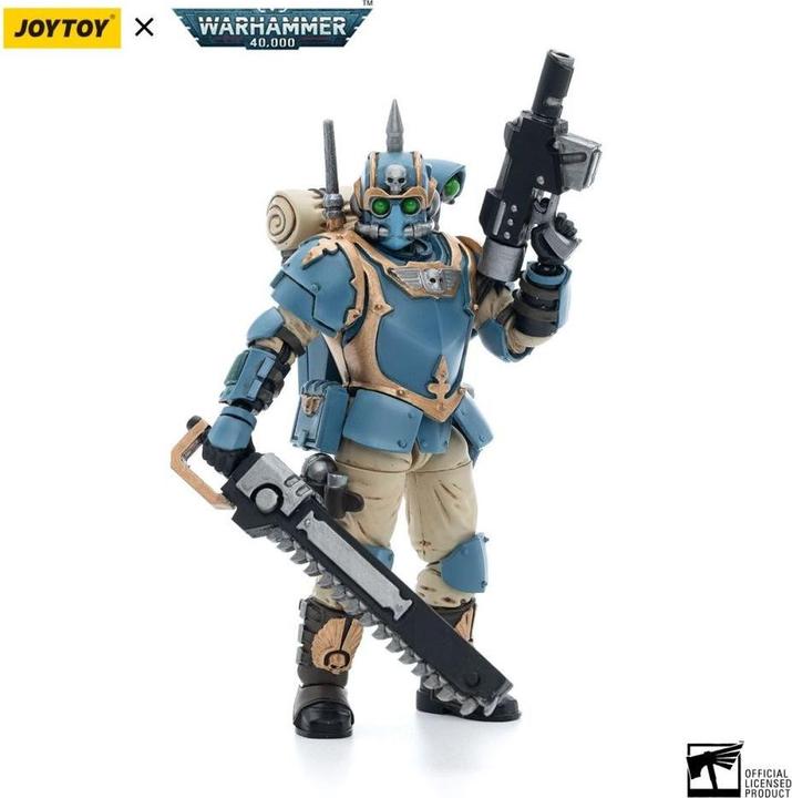 Image du produit Joy Toy Warhammer 40k figurine 1/18 Astra Militarum Tempestus Scions Squad 55th Kappic Eagles Tempestor 12 c