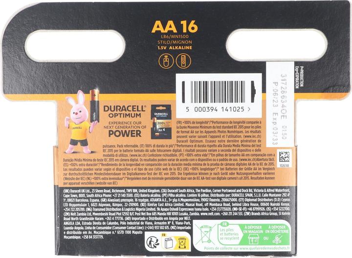 Produktbild Duracell Plus (16 Stk., AA)
