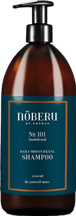Actual product image Nõberu Stockholm Daily Moisturizing Shampoo - Sandalwood 1L (1000 ml, Liquid shampoo)