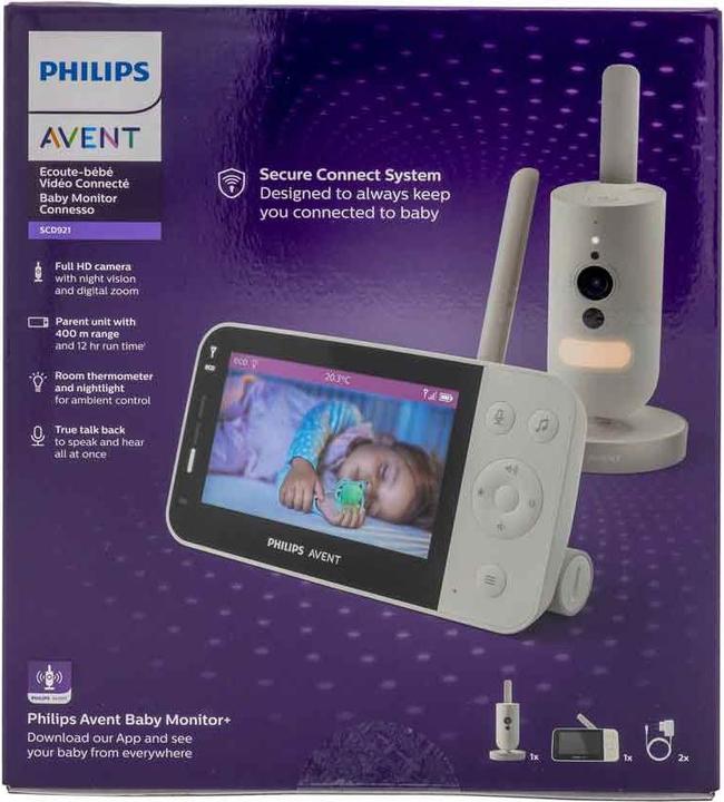 Image du produit Philips Avent SCD921/26 (Babyphone avec caméra, 400 m)