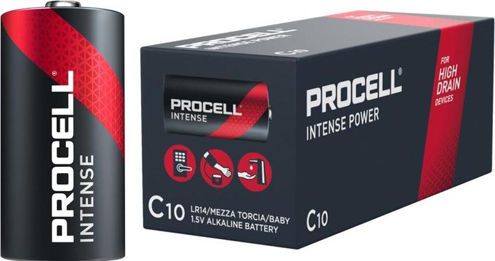 Immagine prodotto Duracell Procell Intense Power (10 pz., C, 7933 mAh)