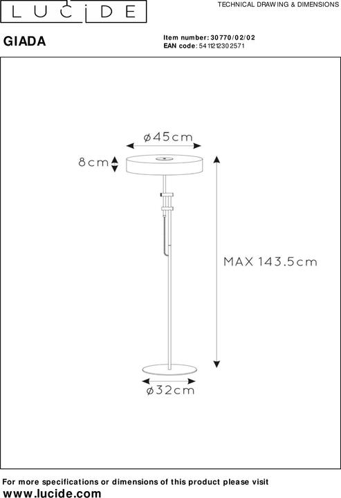 Produktbild Lucide Giada (E27)