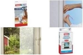 Actual product image tesa Insect screen COMFORT, Velcro replacement roll, without drilling