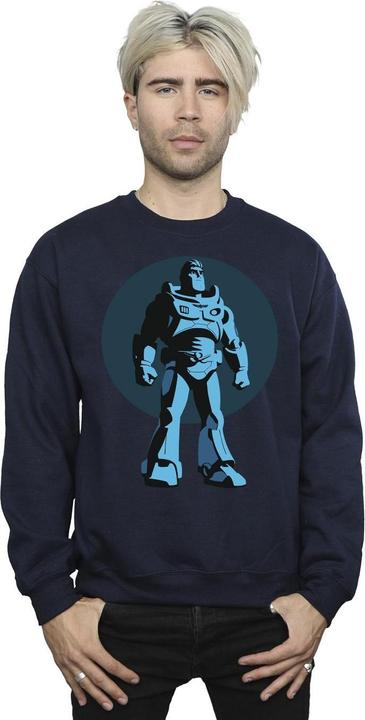 Actual product image Disney Mens Lightyear Buzz Standing Circle Sweatshirt (M)