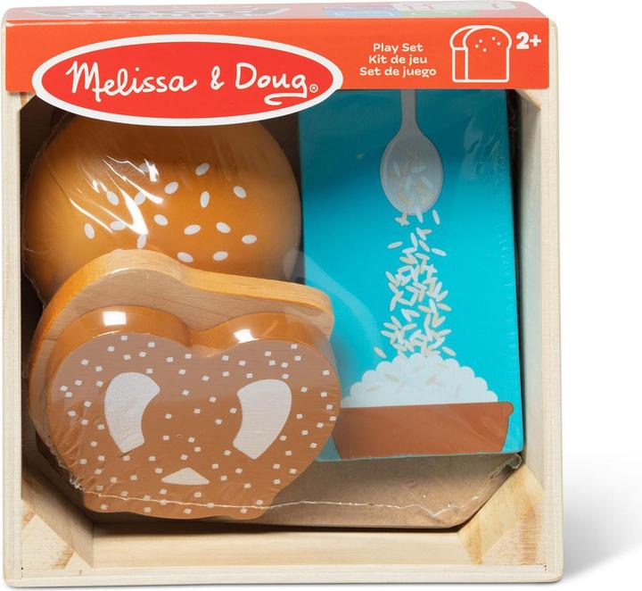 Melissa & Doug Wooden Food Groups Play Set - Grains