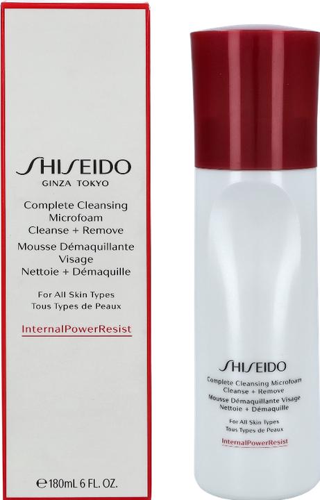 Actual product image Shiseido Defend & Prepare Complete Cleansing Microfoam (Cleansing Foam, 180 ml)