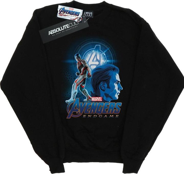 Immagine prodotto Felpa uomo Avengers Endgame Captain America Team Suit in cotone (XXL)