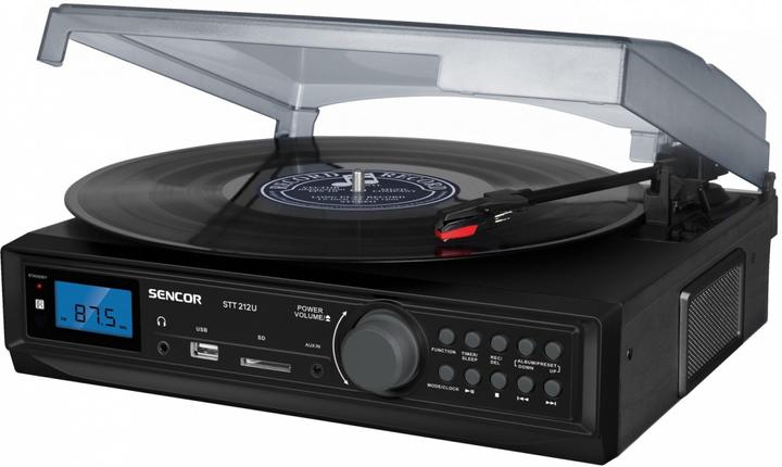 Image du produit Sencor Gramophone STT 212U Tuner FM,USB/SD, MP3, B