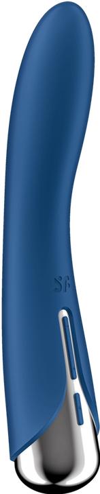 Actual product image Satisfyer Spinning Vibe 1 G-Spot Blue Rotator Vibrator