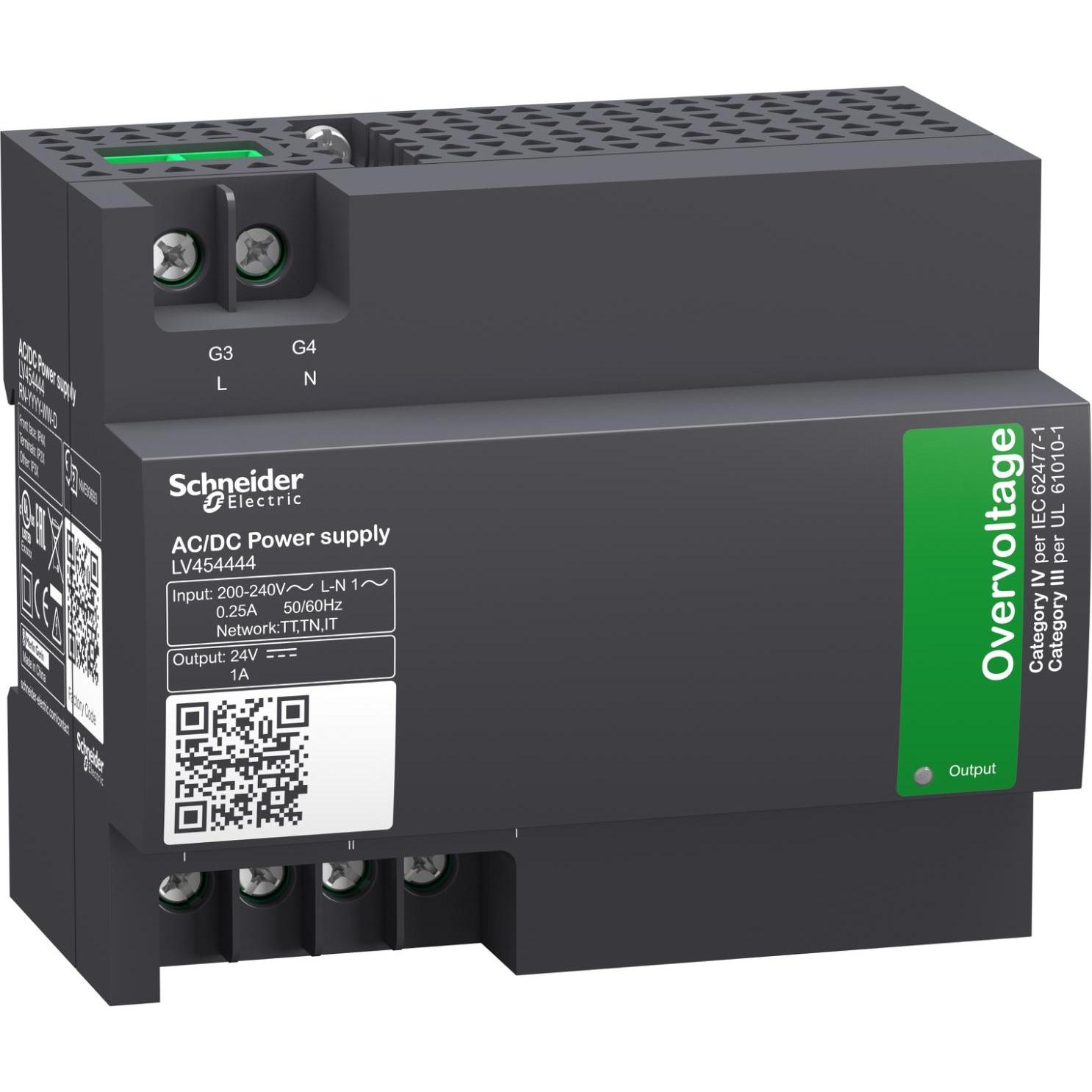 Schneider Electric externes Netzteilmodul 200-240 V AC-24 LV454444, Automatisierung
