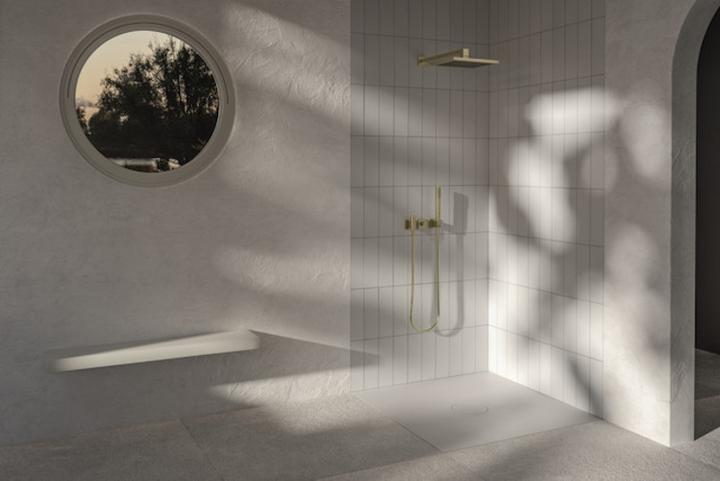 Actual product image Bette Air shower tile 1200x800mm, Anti-slip Pro, 7353