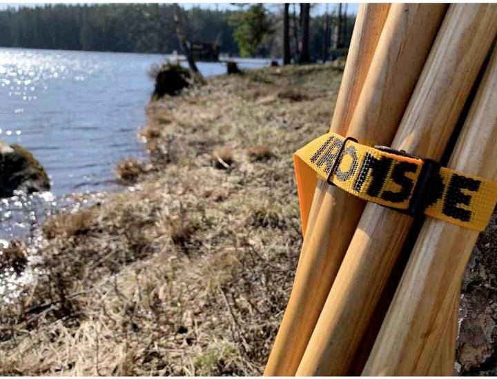 Actual product image Ironside Zurrgurt-Set 3-tlg., 25mm 1 x 2,5m / 2 x 1m, 400daN