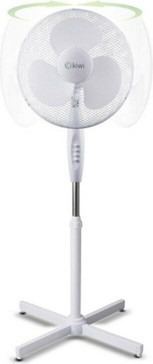 Actual product image Kiwi standing fan 40cm 3 speed. 45w