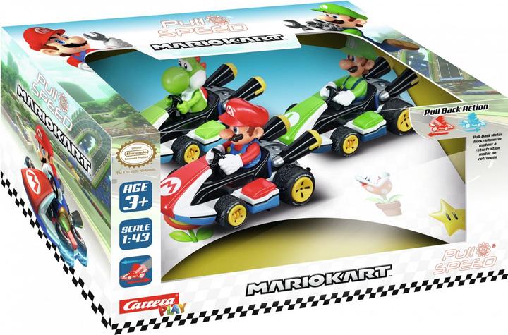Actual product image Carrera Play Pull & Speed Mario Kart 8 toy cars