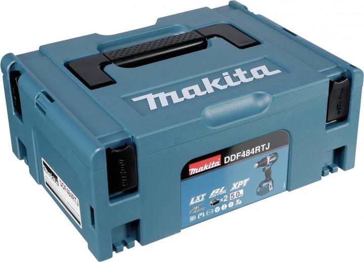 Actual product image Makita DDF484RTJ Cordless drill driver, 18 V, 2x 5.0 Ah Li-Ion, 54