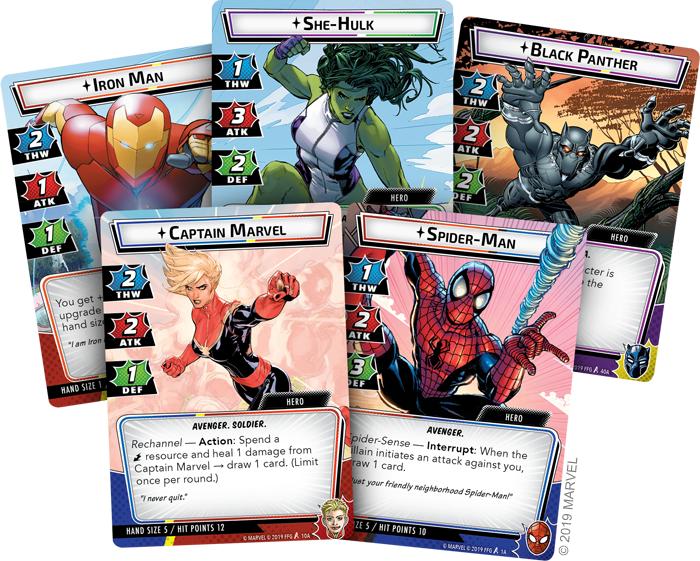 Actual product image Enigma Marvel Champions - Card Game (English) (FMC01EN) (English, 1 - 4 Players)