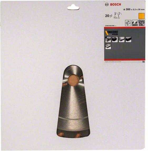 Produktbild Bosch Professional Zubehör PRO Construct Wood Kreissägeblatt, 300 x 3,2 x 30 mm