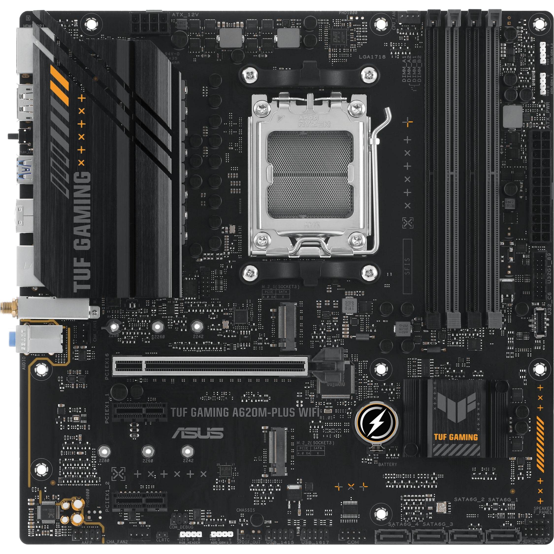 ASUS TUF GAMING A620M-PLUS WIFI (AM5, AMD A620, mATX), Mainboard