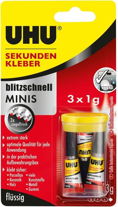 Image du produit UHU Blitzschnell Minis (1 g)
