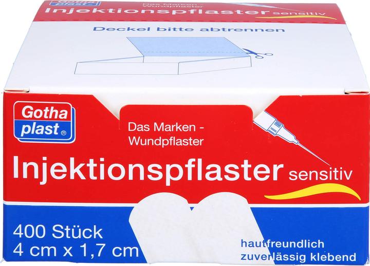 Actual product image Gothaplast Injection plaster sensitive 4x1,7cm, 400 pcs PFL (400 x)